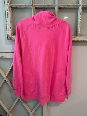 Polo Ralph Lauren women’s size large hot pink hoodie with pockets